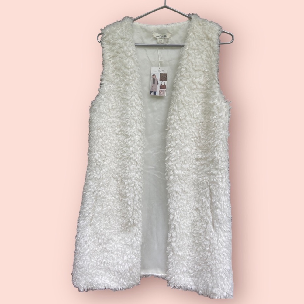 Faux fur vest